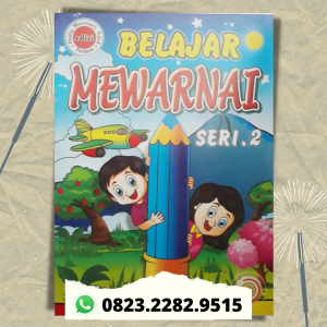 Buku TK Mewarnai