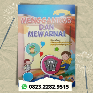 Buku TK Mewarnai